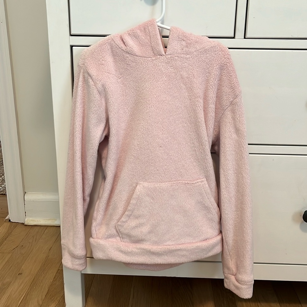 Light Pink Hoodie, Size 7/8